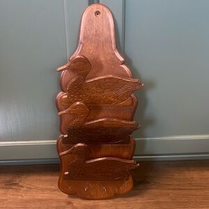 Vintage duck letter/mail/envelope/key holder 1960s